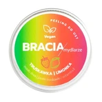 Fratelli del sapone, scrub naturale per labbra, Fragola e Lime, 15 g
