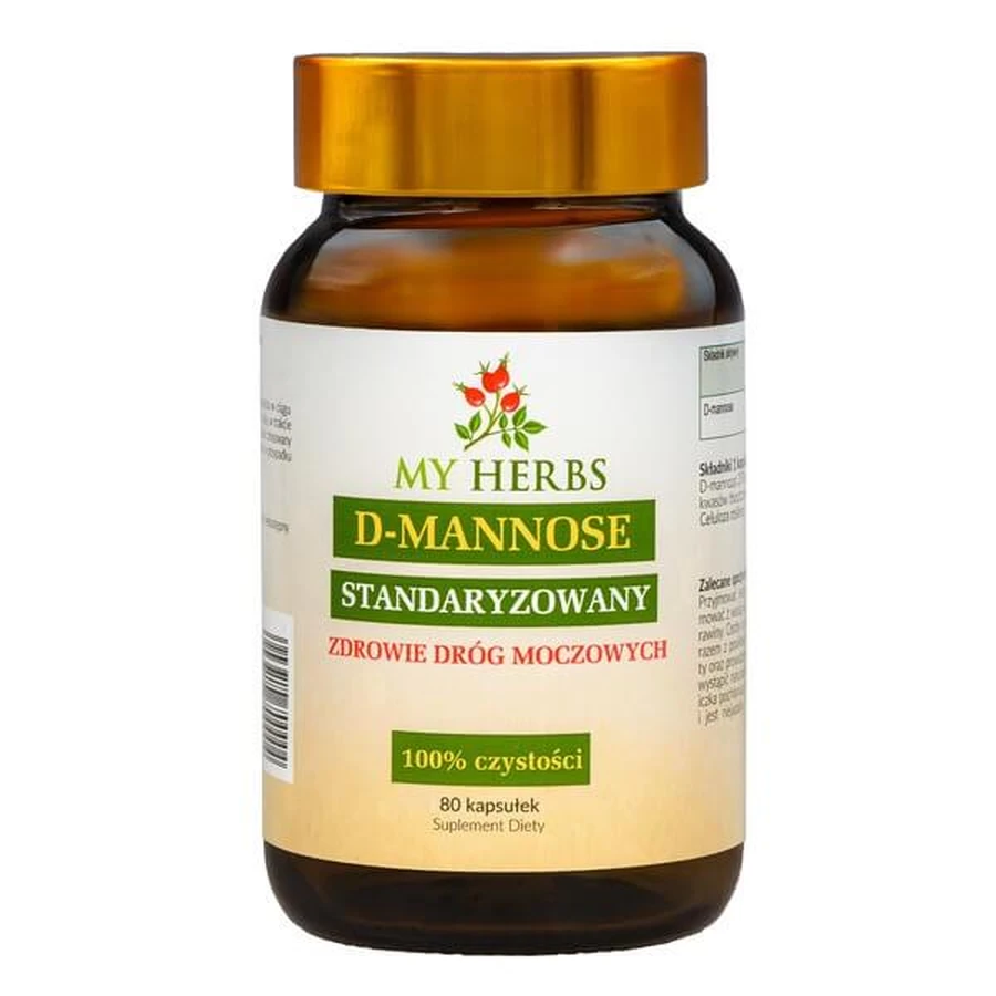 Bio Herbs, D-mannosio, capsule, 80 pezzi.