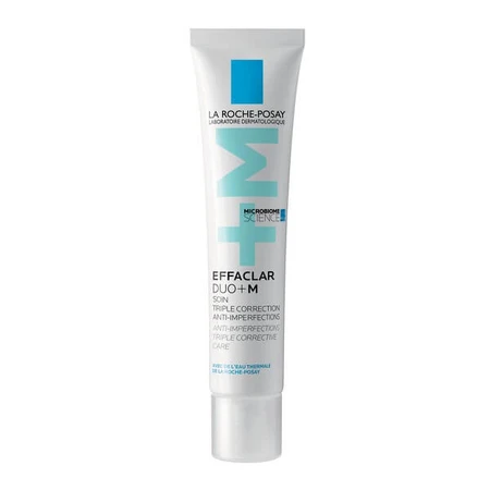 La Roche-Posay Effaclar kit, Foaming Gel, reinigingsgel voor de acnegevoelige huid, 400 ml + Duo+ M, crème met drievoudige werking tegen niet-acne.