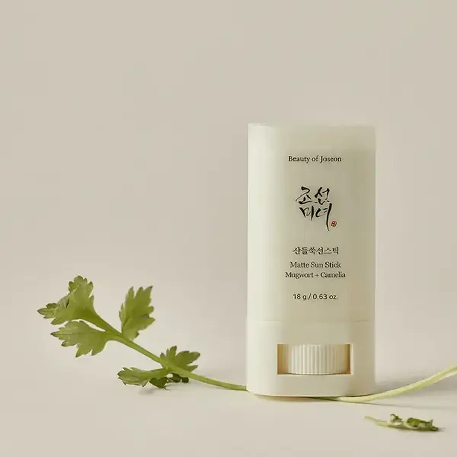 Beauty of Joseon Matte Sun Stick SPF 50+ PA++++, matterende zonnestick met alsem en groene thee, 18 g
