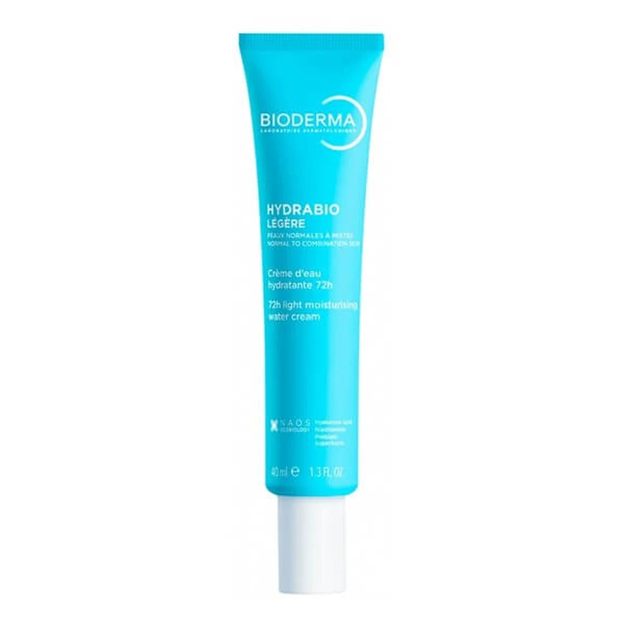 Bioderma Hydrabio Legere, lichte vochtinbrengende crème met hyaluronaat en niacinamide, 40 ml