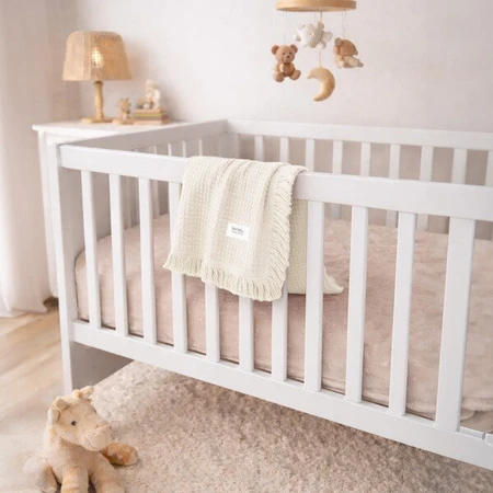 Lionelo Muslin Blanket, infant muslin blanket, Natural Cream, 1 pc.