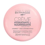 Byphasse Pot Rose, Creme für Gesicht, Körper und Hände, 250 ml