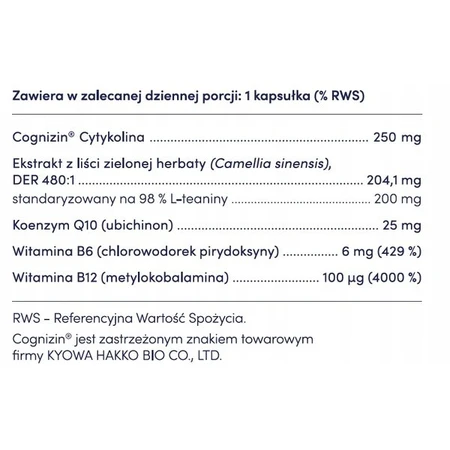 Dr Hunt Neuro Formula, kapsułki twarde, 30 szt.: ceny i cechy