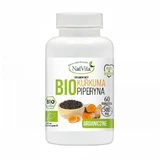 NatVita Bio Kurkuma + Bio Piperin, Tabletten, 60 Stück.