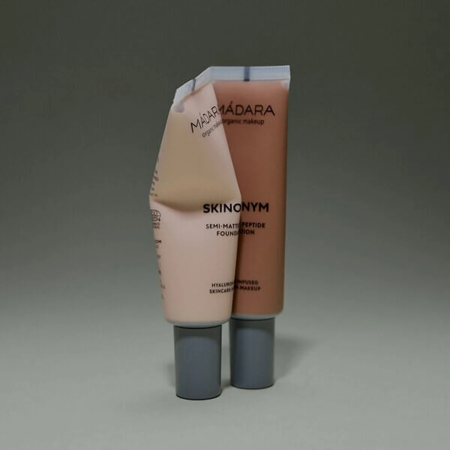 Madara, Skinonym, Semi-Matte Peptide Primer, #90 Chestnut, 30 ml
