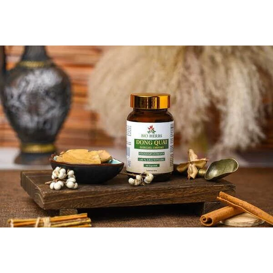 Bio Herbs Dong Quai Engelwortel, capsules, 60 st.