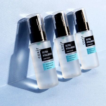 Coxir Ultra Hyaluronic, intensief hydraterende ampul met hyaluronzuur, 50 ml