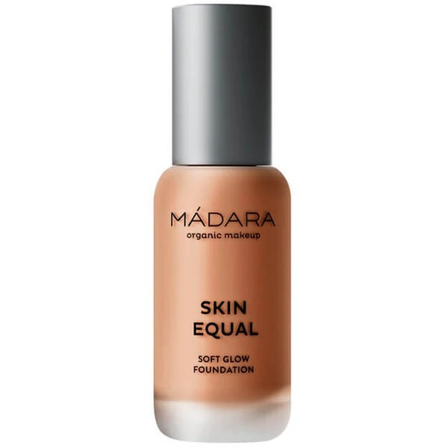 Madara Skin Equal, Soft Glow Foundation SPF15, fondotinta, Fudge 80, 30 ml.