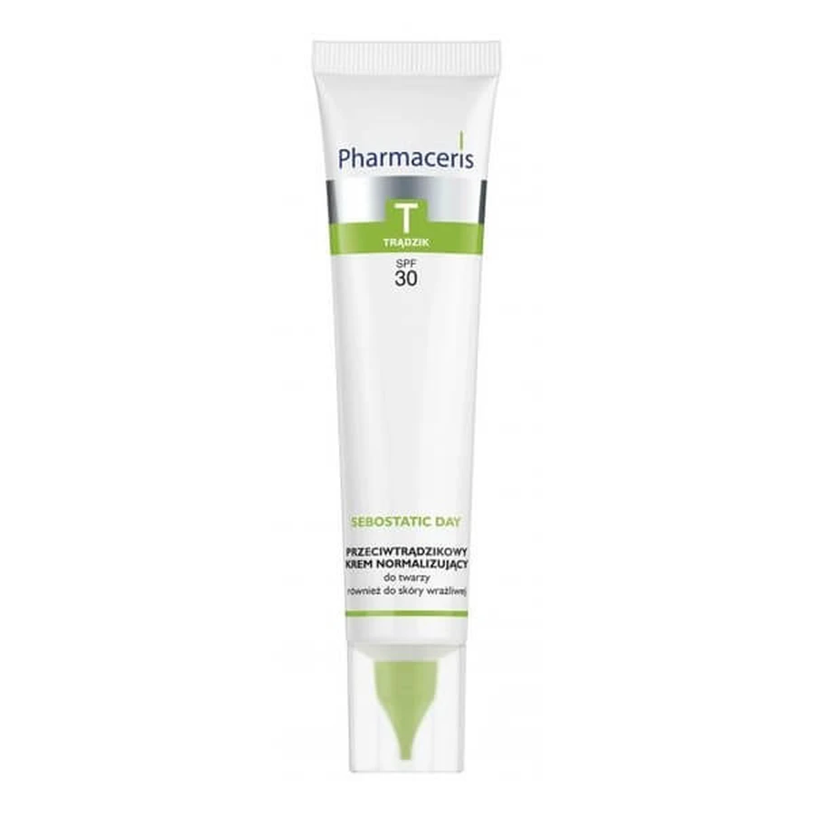 Pharmaceris T Sebostatic Day, Cremă normalizatoare antiacnee, SPF30, 40 ml