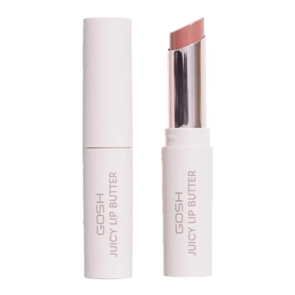 Gosh Juicy Lip Butter, voedende lippenbalsem, 003 Herfstbruin, 2.8 g