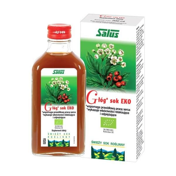Meidoornsap EKO, vloeibaar, 200 ml