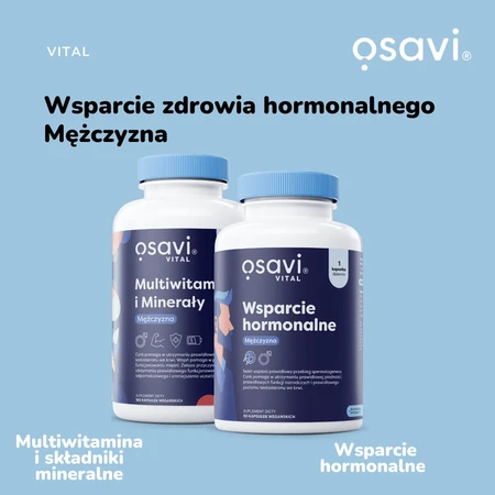 Osavi Männliche Hormonunterstützung, Kapseln, 60 Stück.