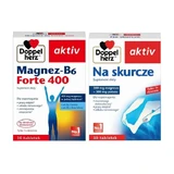 Set Doppelherz aktiv Na skurcze, tabletten, 30 st. + Doppelherz aktiv Magnesium-B6 Forte 400, tabletten, 30 st.