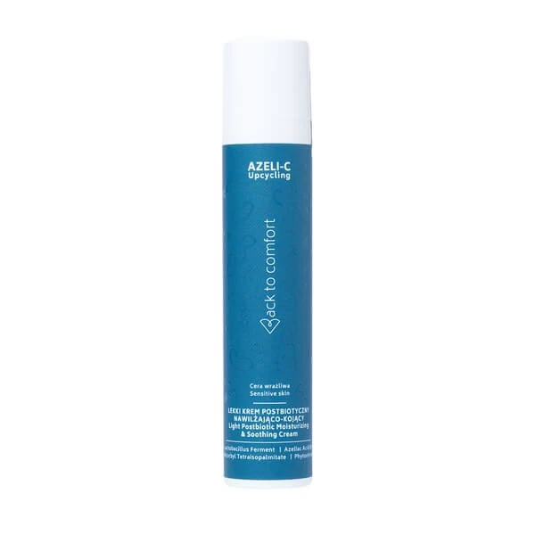 Azeli-C Upcycling, licht hydraterende en verzachtende crème, postbiotisch, 50 ml