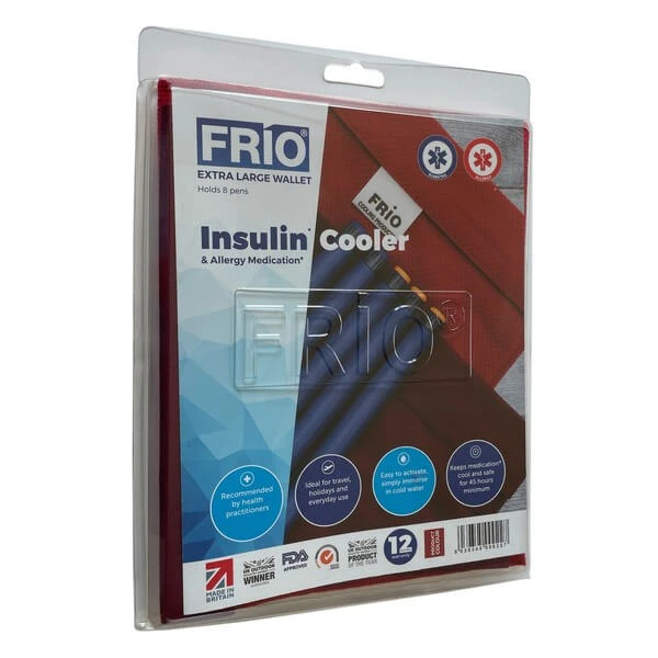Frio Extra Large, thermische insulinehouder, rood, 1 st.