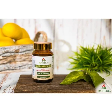 My Herbs Vitamine D3, zachte capsules, 120 st.
