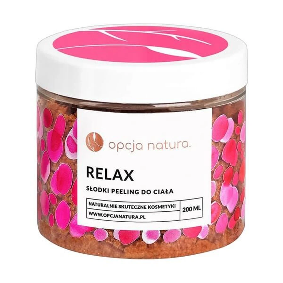 Option Natura Relax, zoete bodyscrub, 200 ml