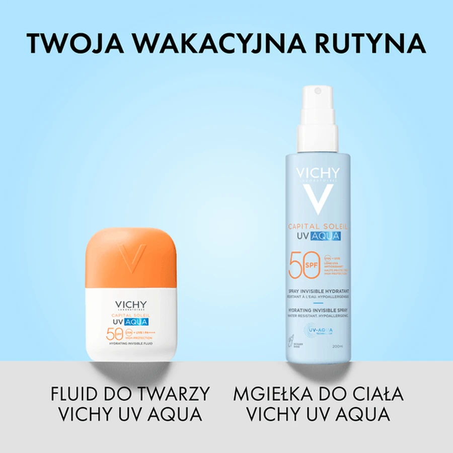Vichy Capital Soleil, vochtinbrengende SPF50 PA+++, 50 ml