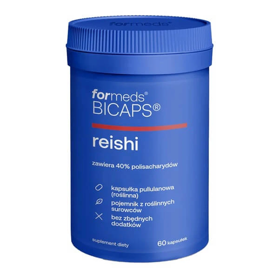 Formeds Bicaps Reishi, Kapseln, 60 Stück.