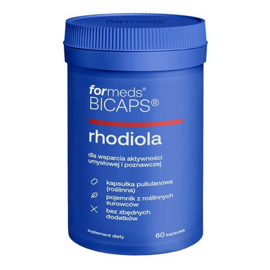 Formeds Bicaps rhodiola, harde capsules, 60 st.