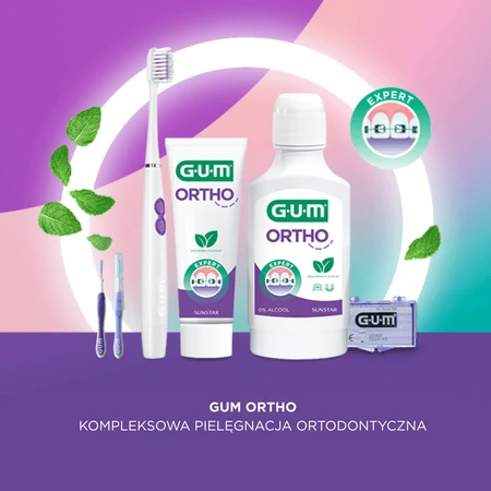 Gum Ortho, enjuague bucal para personas con ortodoncia, 300 ml