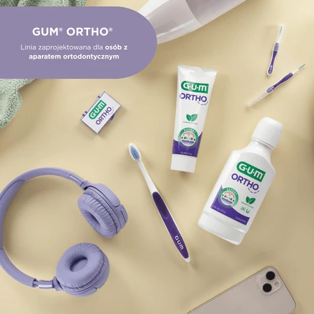 Gum Ortho, enjuague bucal para personas con ortodoncia, 300 ml