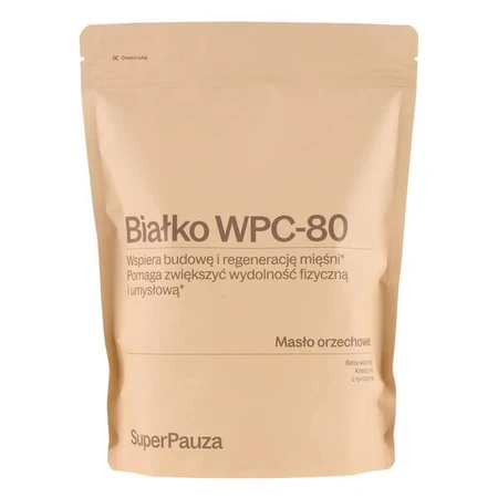 SuperPause Protein WPC-80 Super Performance, powder, peanut butter, 750 g