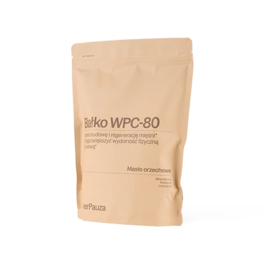 SuperPause Protein WPC-80 Super Performance, powder, peanut butter, 750 g
