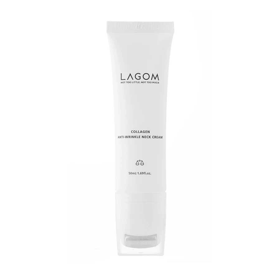Lagom Collageen Lifting Halscrème, anti-rimpel hals- en decolletécrème, 50 ml