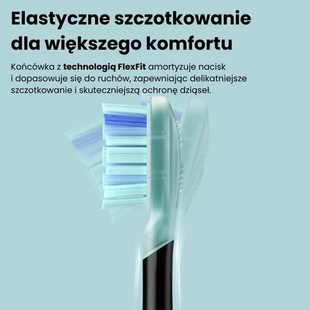 Oclean Ultra Gum Care, toothbrush tips, white, 2 pcs.