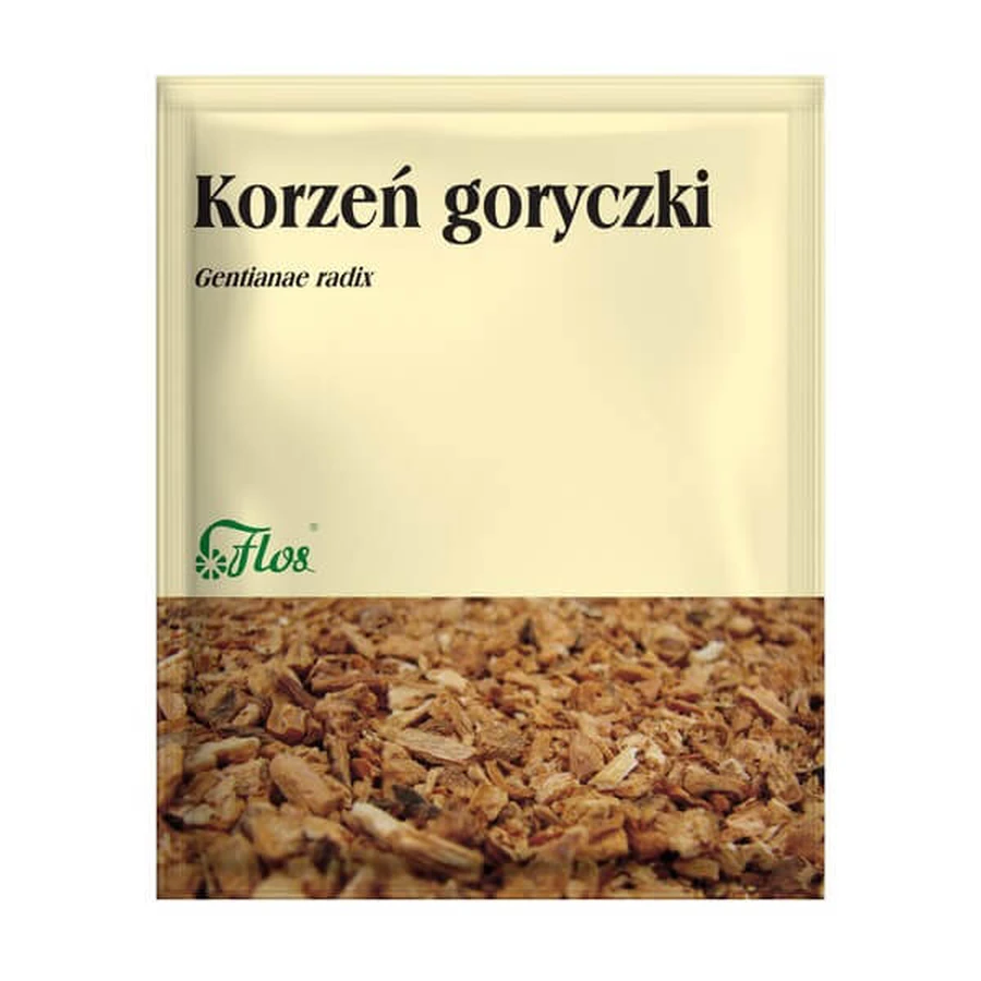 Enzianwurzel, einzelnes Kraut, 50 g (Flos)