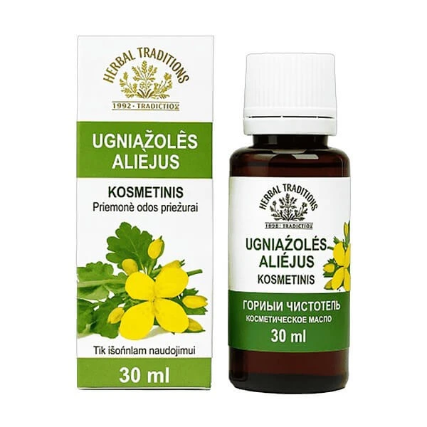 Herbal Traditions, cosmetische olie van bitterwortel, 30 ml