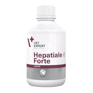 Vet Expert Hepatiale Forte Liquid, ein Präparat für Hunde zur Unterstützung der Leberfunktion, flüssig, 250 ml.