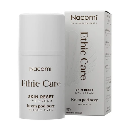 Nacomi Ethic Care Skin Reset, oogcrème, 15 ml