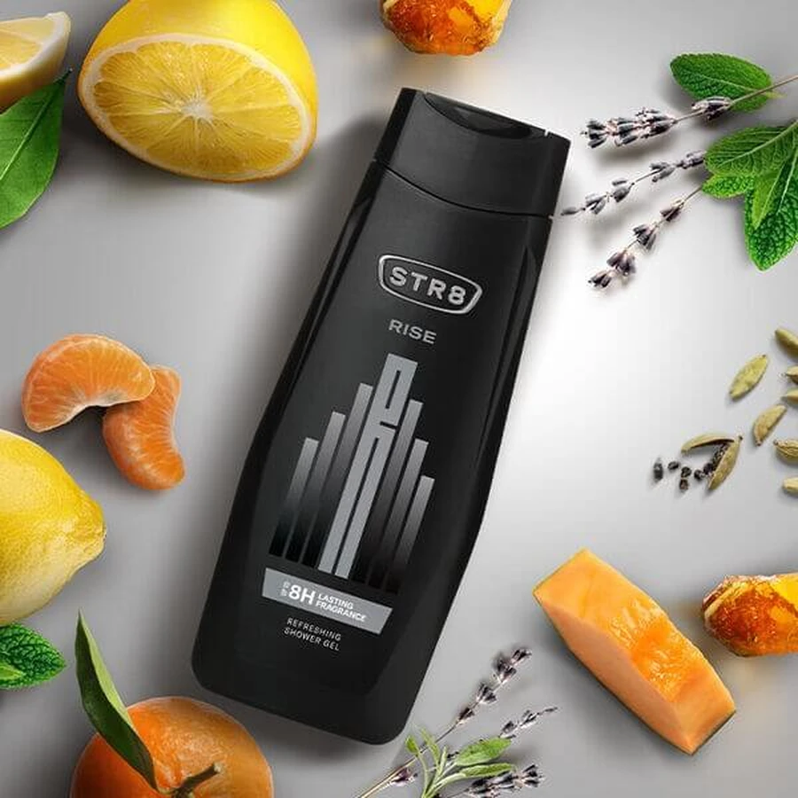 STR8 Rise, refreshing shower gel, 400 ml