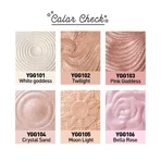 J.Cat Beauty, You Glow Girl, Gebakken highlighter voor gezicht en lichaam, 107 Moon and Back, 8.5 g