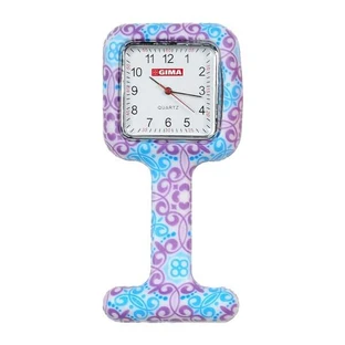 GIMA violet&amp;hemelsblauw fantasie, verpleegstershorloge