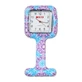 GIMA violet&amp;hemelsblauw fantasie, verpleegstershorloge