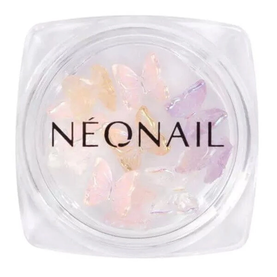 NeoNail, Adorno 3D - mariposas, 10 uds.