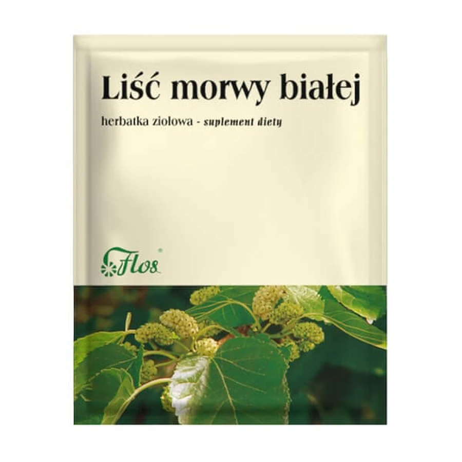 Witte moerbeiblad, kruidenthee, 50 g (Flos)