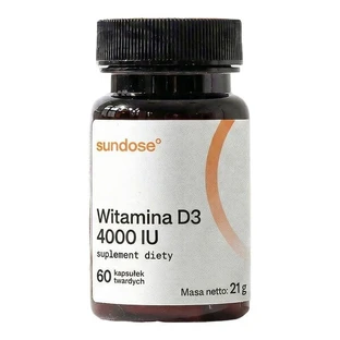 Sundose Vitamina D3 4000 UI, capsule, 60 pz.