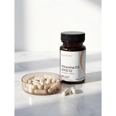 Sundose Vitamina D3 4000 UI, capsule, 60 pz.