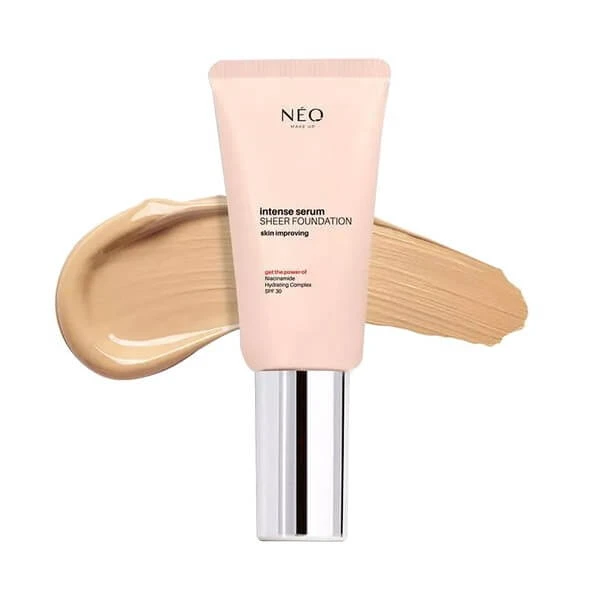 NEO Make Up Intense Serum, vochtinbrengende foundation, 02 IVORY, 30 ml