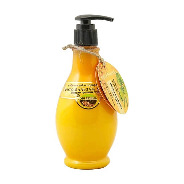 Oblepikha, fyto-balsem voor voeten met duindoornolie en weegbree, 275 ml