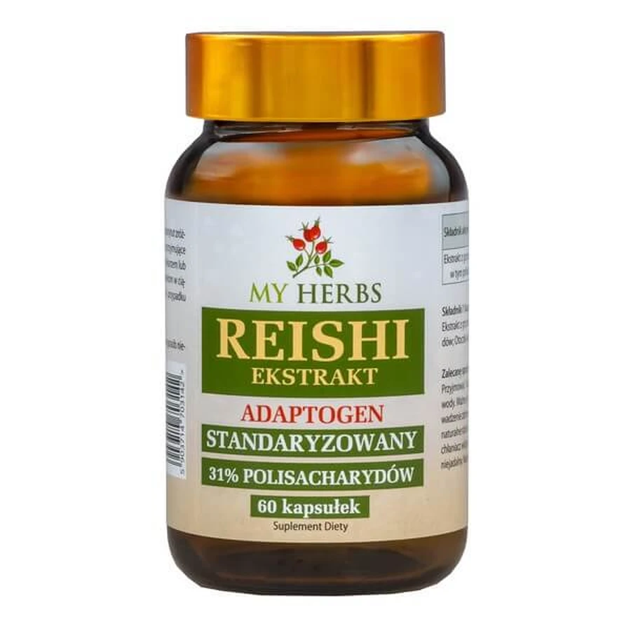 My Herbs Reishi, Kapseln, 60 Stück.