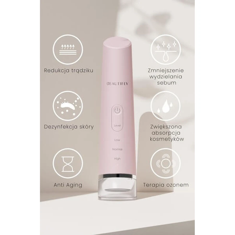 Beautifly, B-Plasma Blush, Anti-Acne Anti Aging facial massager, 1 pc.