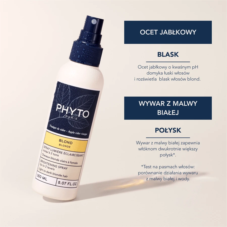 Phyto Blonde, verhelderende spray voor blond haar, 150 ml