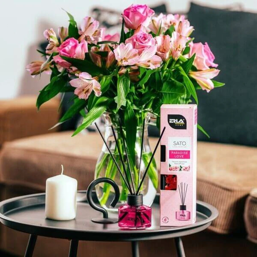 Erla Home Sato Paradise Love, sticksuri parfumate, 50 ml