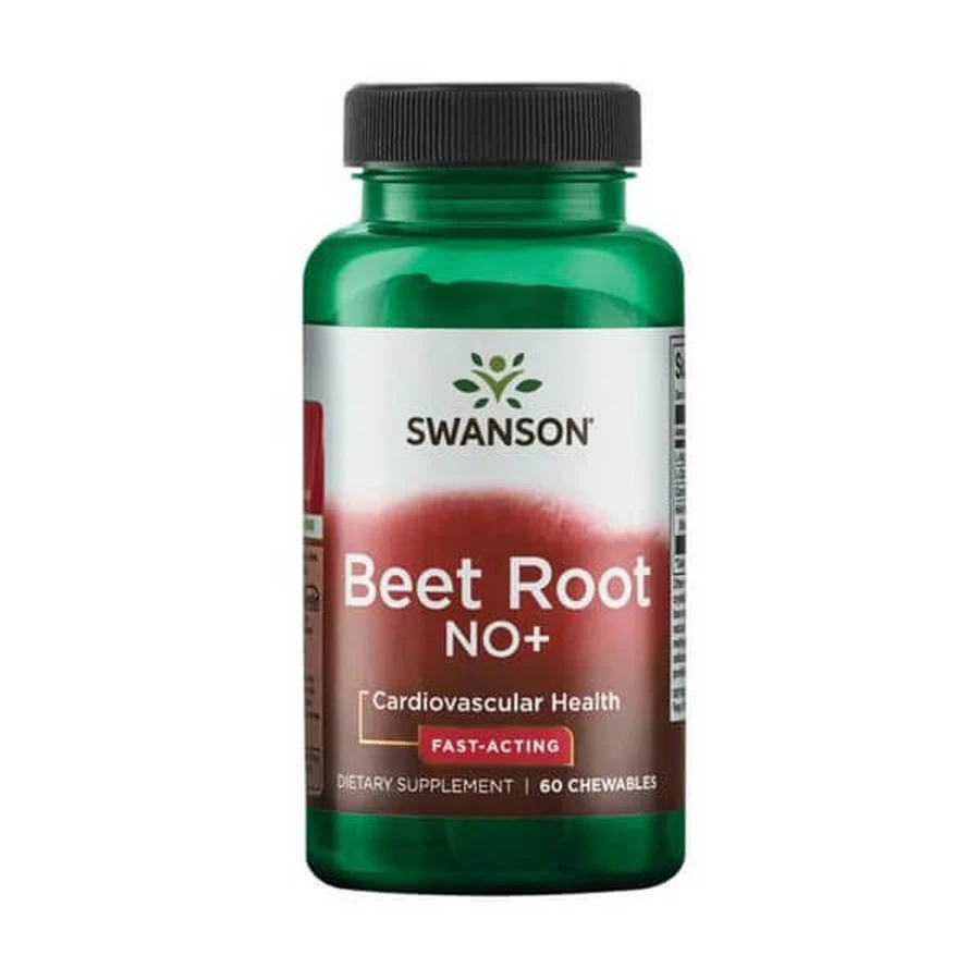 Swanson Beet Root NO +, comprimate masticabile, 60 buc.